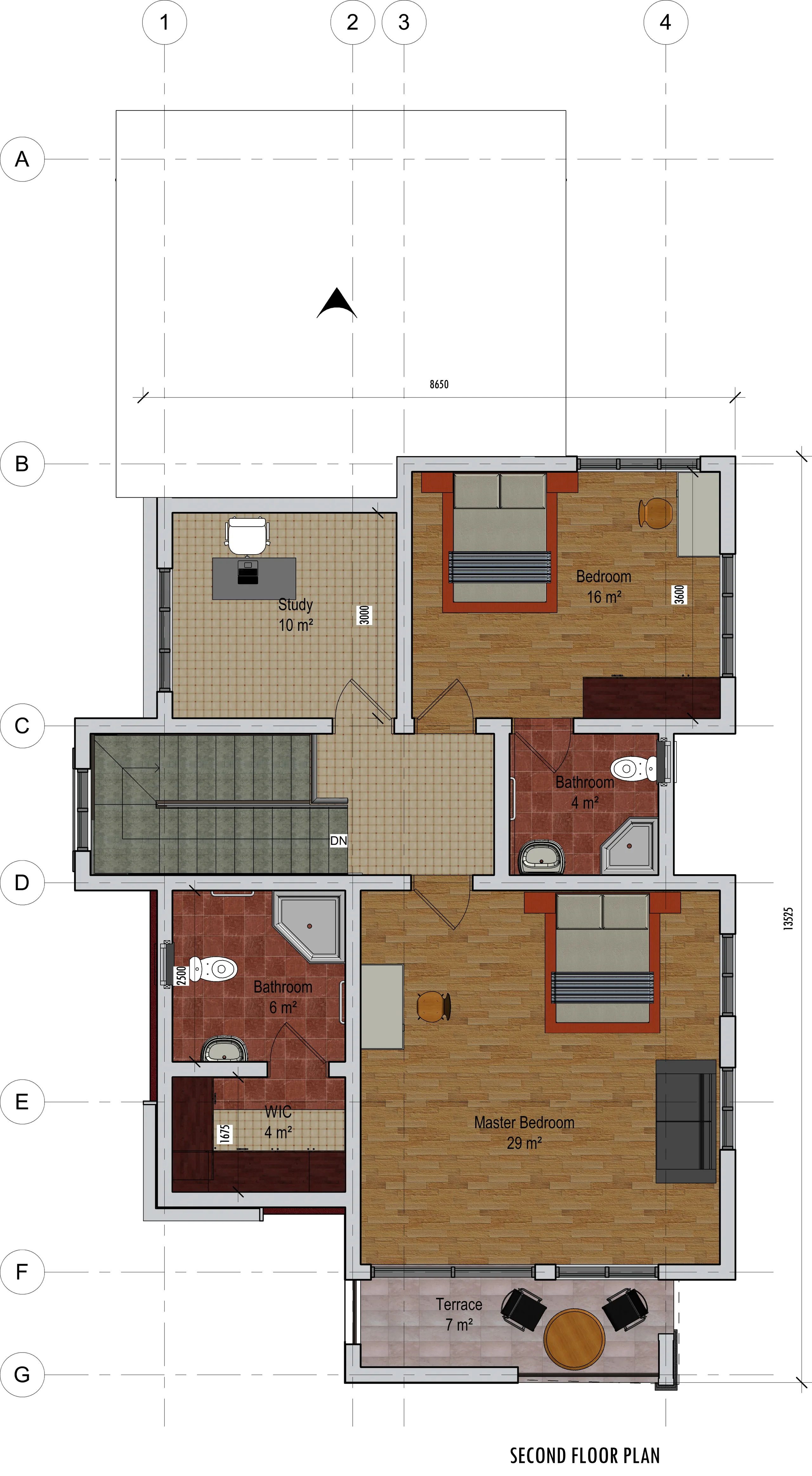 Floor plan, Level 2