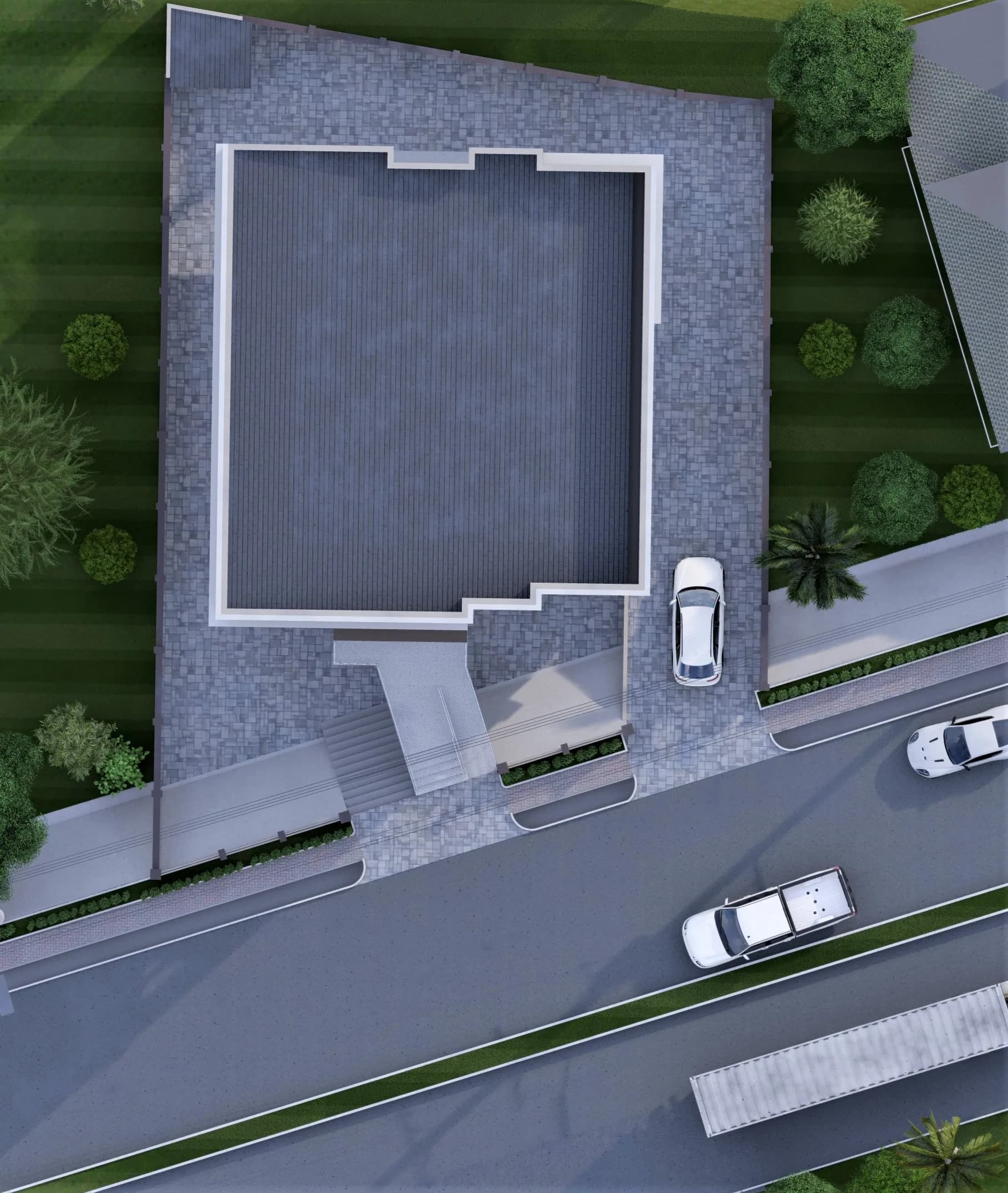 Aerial view
