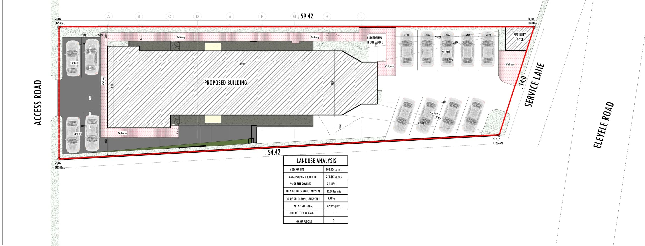 Floor plan, Level 1