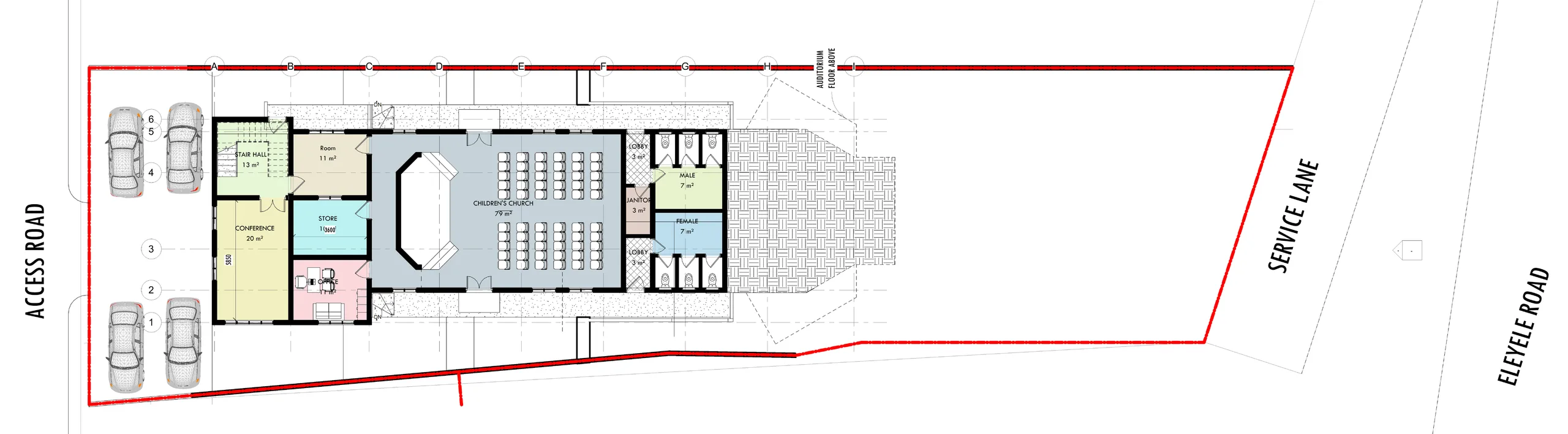 Floor plan, Level 2